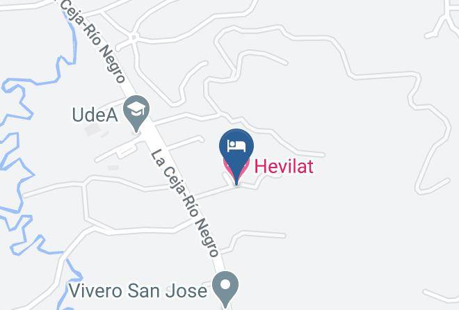 Carmen De Viboral - Hevilat Hotel Maps