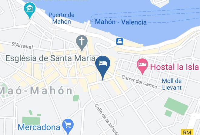 Baleares - Hotel Hevresac Maps
