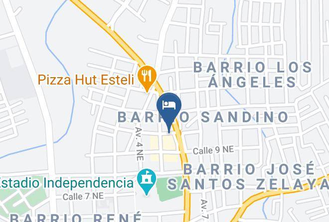 Esteli - Hotel Hex Esteli Maps