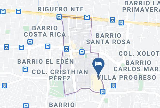 Managua - Hotel Hex Maps
