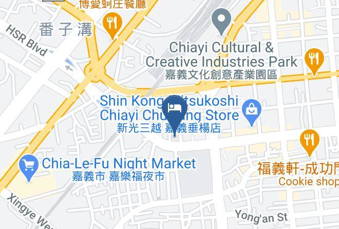 Chiayi City - Hotel Hi Branch Chui Yang Maps