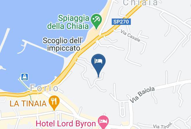 Naples - Albergo Villa Hibiscus Maps