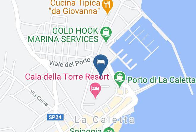 Nuoro - Hotel Hibiscus Maps