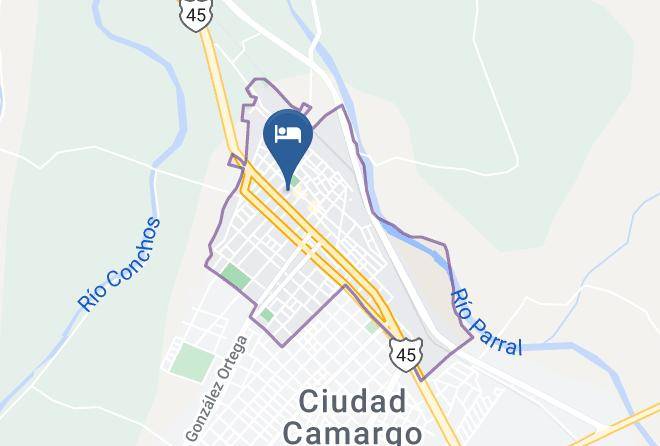 Camargo Municipality - Hotel Hidalgo Maps