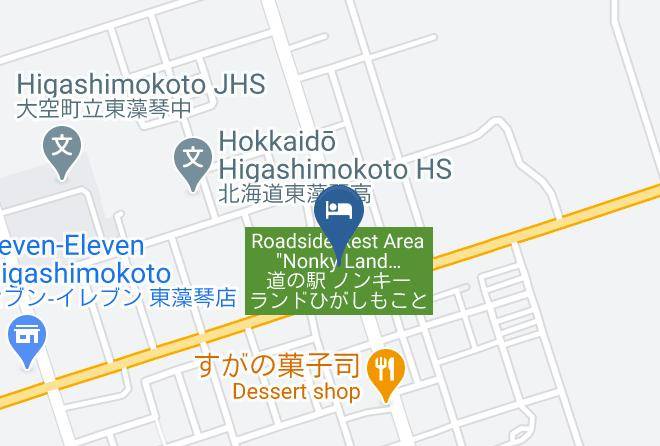Ozora Townabashiri District - Hotel Higashimokoto Maps