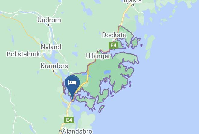 Hotel High Coast Map