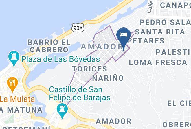 Cartagena De Indias - Hotel High Park Maps