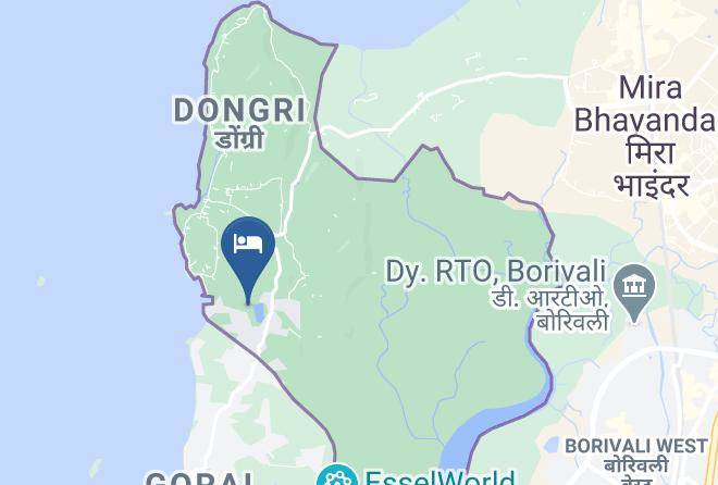 Hotel High Tide Hotel Near Gorai Beach Map