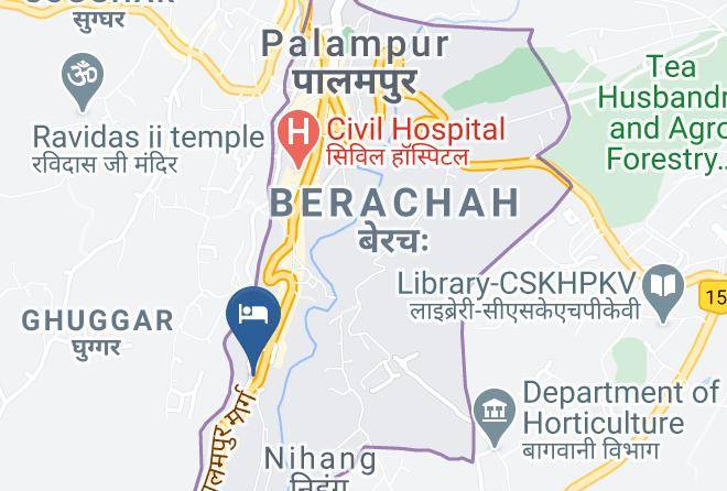 Palampur - Hotel Highland Regency Maps