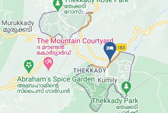 Peerumade - Hotel Highrange Plaza Maps