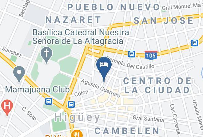 Salvaleon De Higuey - Hotel Higuey Flamboyan Maps