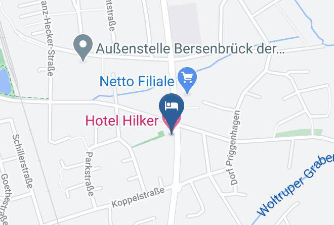 Hotel Hilker Map
