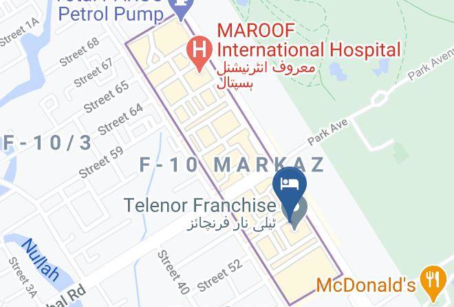 Islamabad - Hotel Hill Park Maps