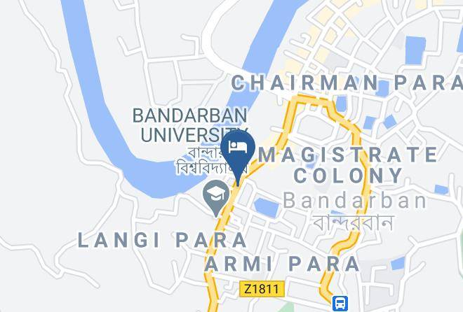 Hotel Hill Queen Map