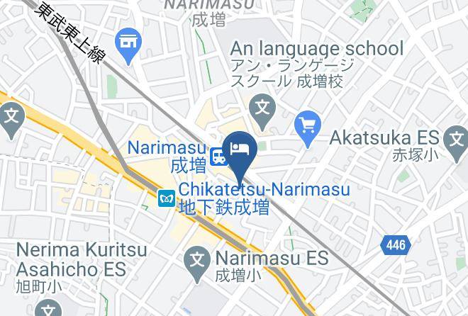 Itabashi Ward - Hotel Hill Top Maps