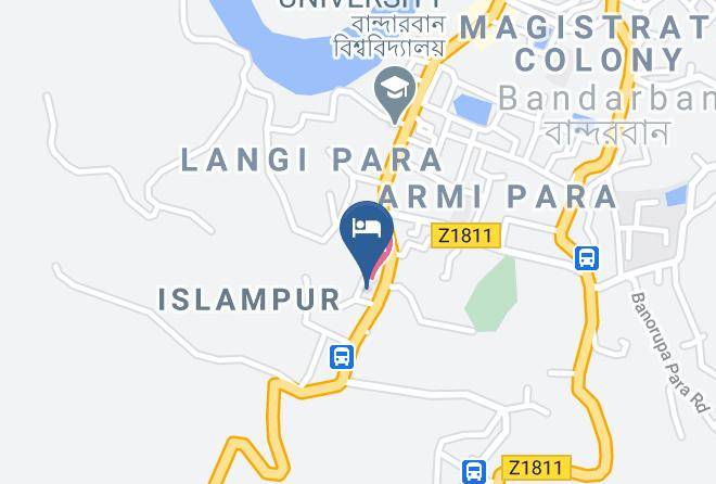 Chittagong - Hotel Hill View Maps