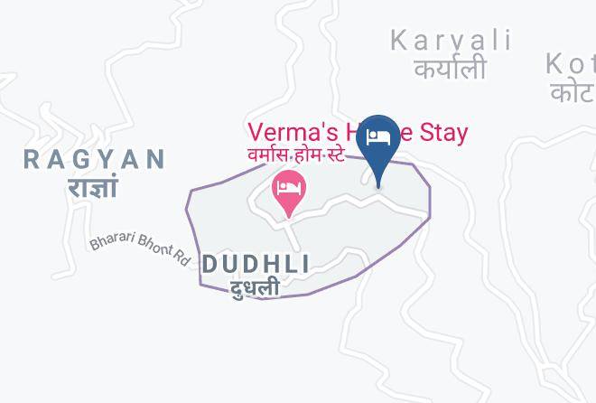 Shimla Ruralt - Hotel Hill View Regency Maps