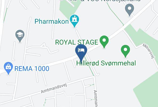 Hillerod - Hotel Hillerod Maps