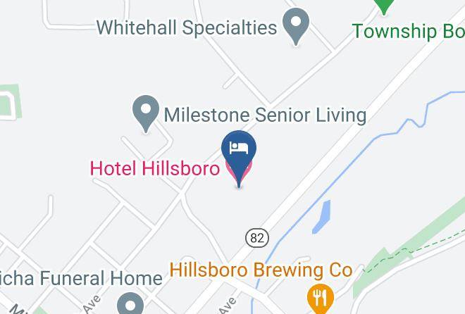 Vernon - Hotel Hillsboro Maps