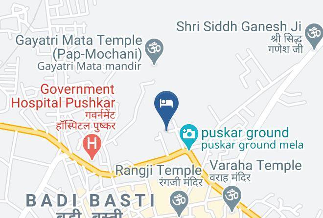 Pushkar - Hotel Hillview Pushkar Maps