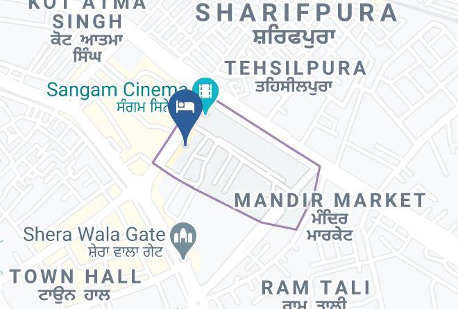 Amritsar - Hotel Hilroz Maps