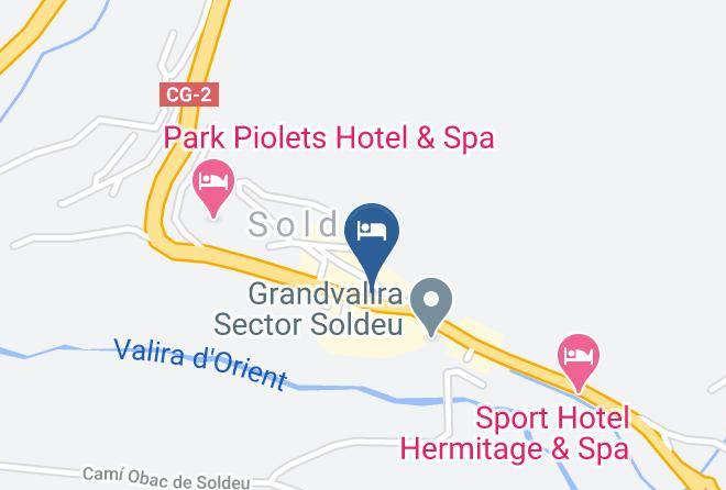 Hotel Himalaia Soldeu Map
