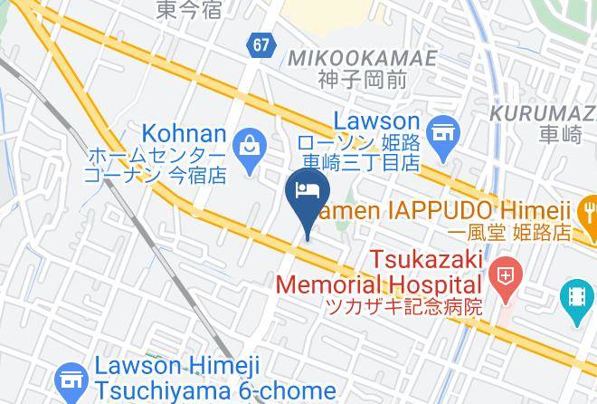 Himeji City - Hotel Himeji Hills Maps