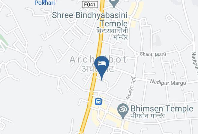 Pokhara - Hotel Himsagar Maps