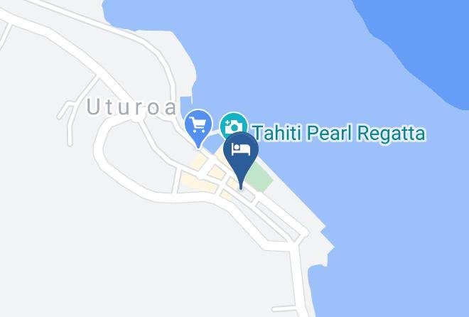 Uturoa - Hotel Hinano Maps