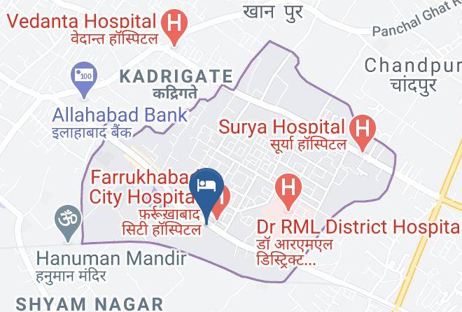 Farrukhabad - Hotel Hindustan Maps