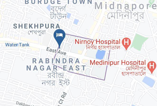 Medinipur - Hotel Hindusthan Maps