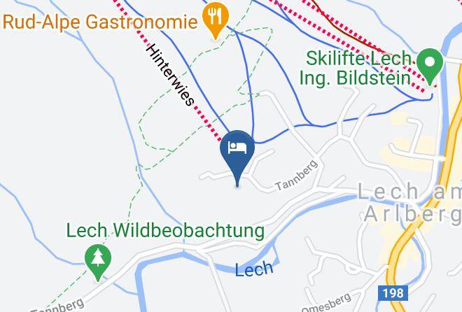 Hinterwies Ski In Lodge Dine Map