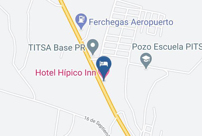 Tihuatlan - Hotel Hipico Inn Maps