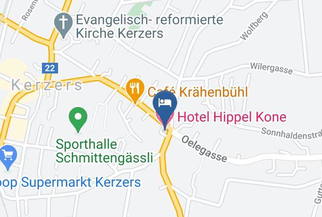 Hotel Hippel Kone Map