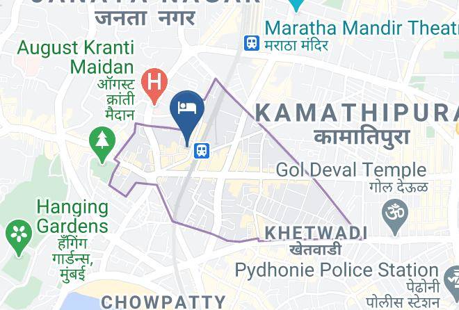 Mumbai - Hotel Hira Palace Maps