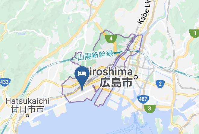 Hotel Hiroshima Sunplaza Map