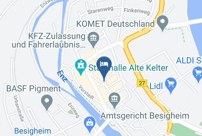 Ludwigsburg - Berne's Altstadthotel Maps