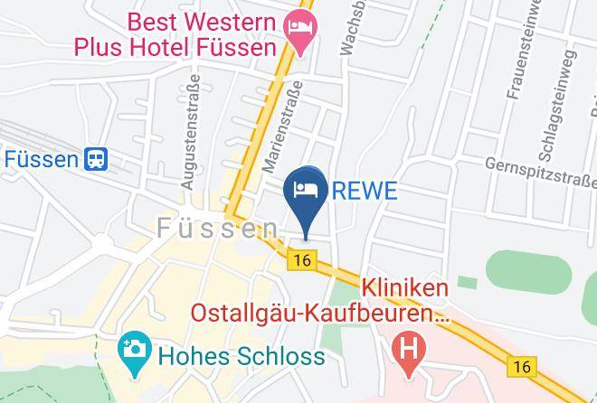 Ostallgau - Hotel Hirsch Maps