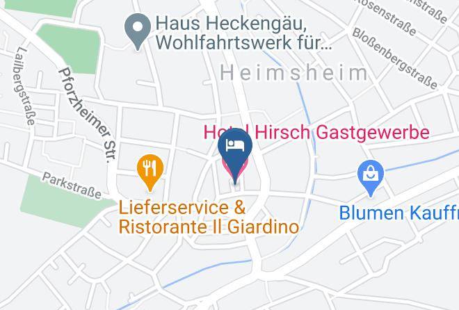 Enzkreis - Hotel Hirsch Gastgewerbe Maps