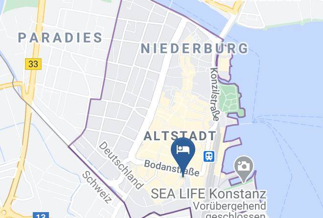Constance - Hotel Hirschen Maps