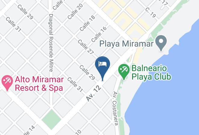 General Alvarado Partido - Hotel Hispania Maps