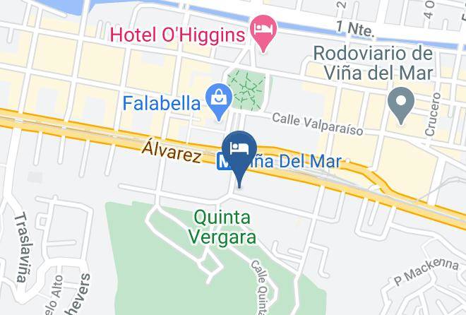 Valparaiso Province - Hotel Hispano Maps