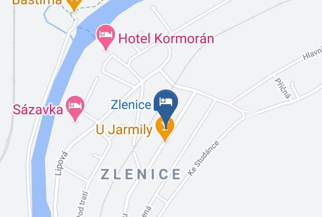Benesov - Hotel Hlaska Maps
