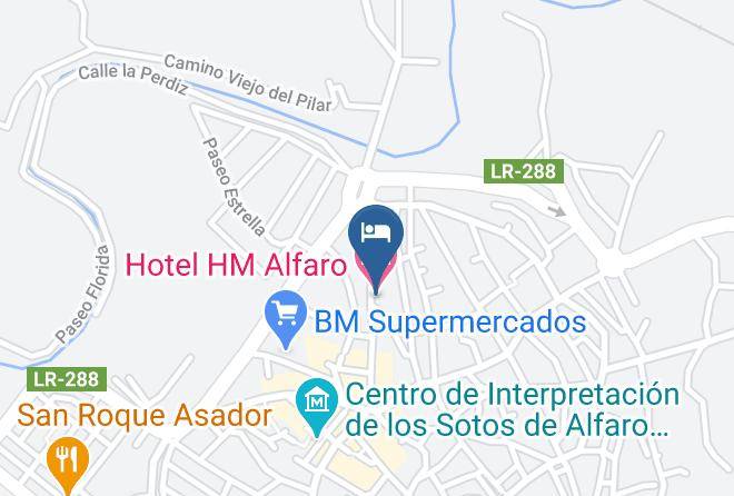 La Rioja - Hotel Hm Alfaro Maps