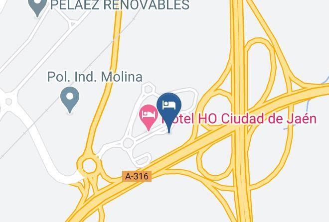 Jaen - Hotel Ho Ciudad De Jaen Maps