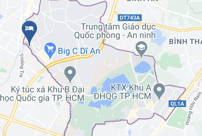 Di An - Hotel Hoang Lam Maps