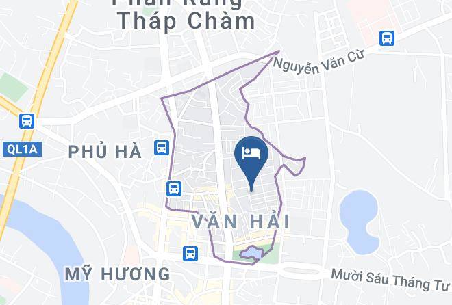 Phan Rang Thap Cham - Hotel Hoang Thong Maps