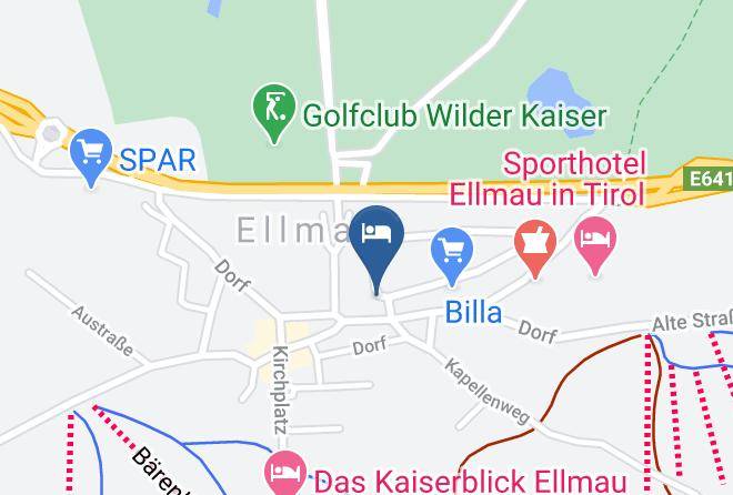 Kufstein - Hotel Hochfilzer In Ellmau Am Wilden Kaiser Maps