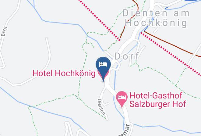 Zell Am See - Hotel Hochkonig Maps