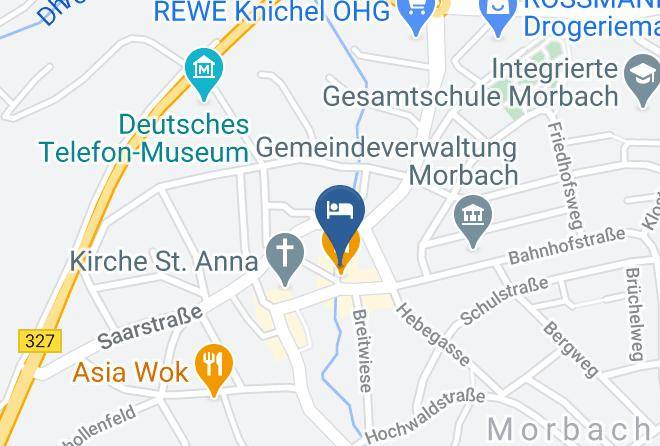 Bernkastel Wittlich - Hotel Hochwald Cafe Maps